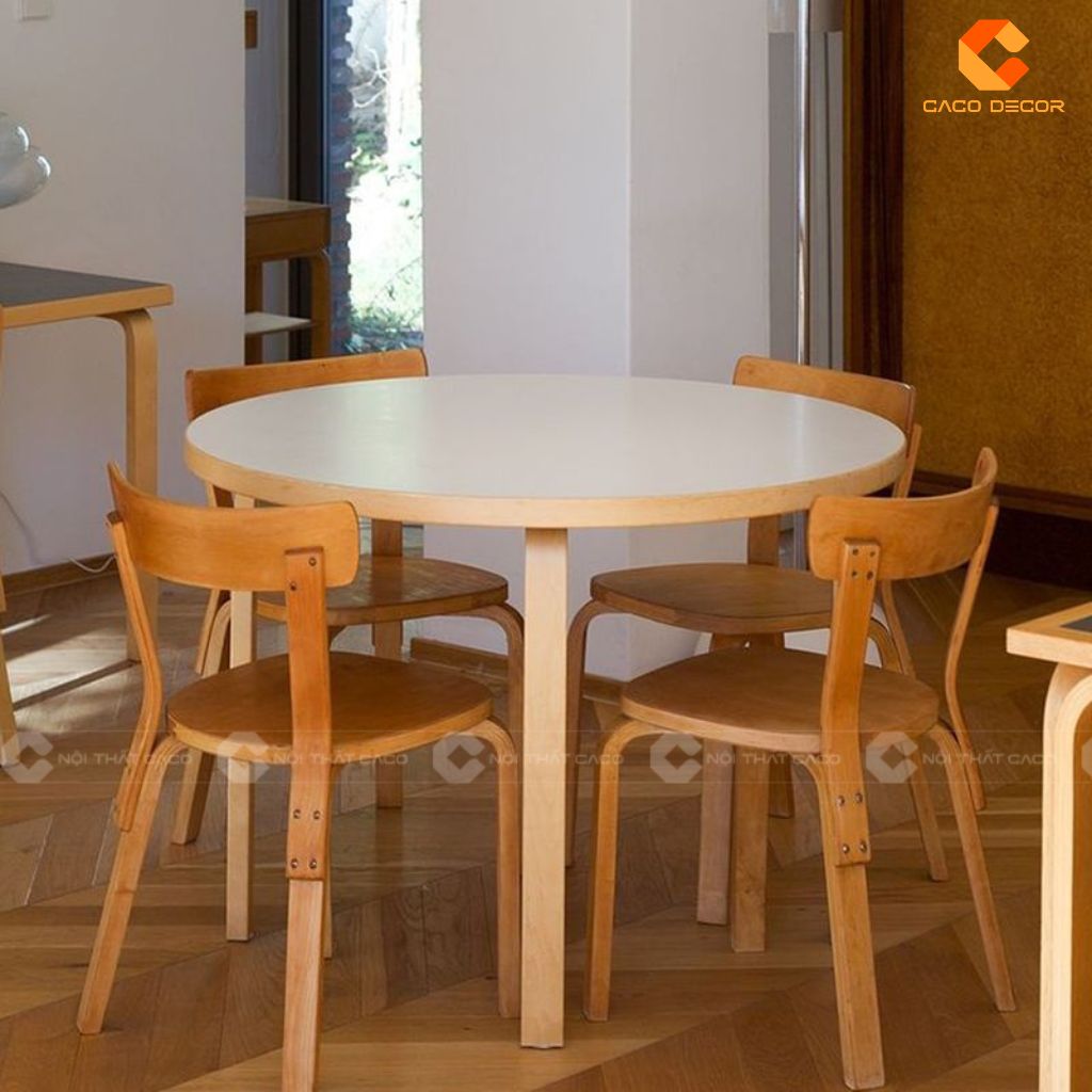 Bàn ăn gỗ công nghiệp Mẫu hiện đại, đẹp và giá tốt 2025 15