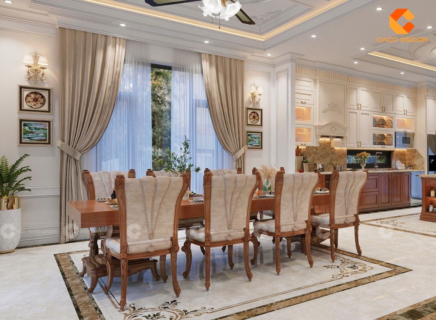 thiêt kế nội thất biệt thự 15