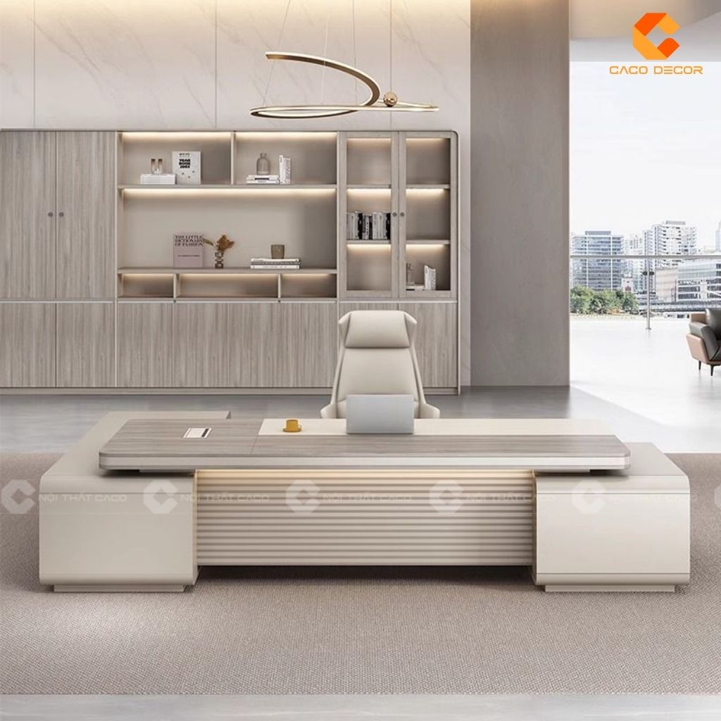 Bàn Làm Việc Giám Đốc BGD025 Kiệt Tác Thiết Kế Hiện Đại, Nâng Tầm Vị Thế Lãnh Đạo 2