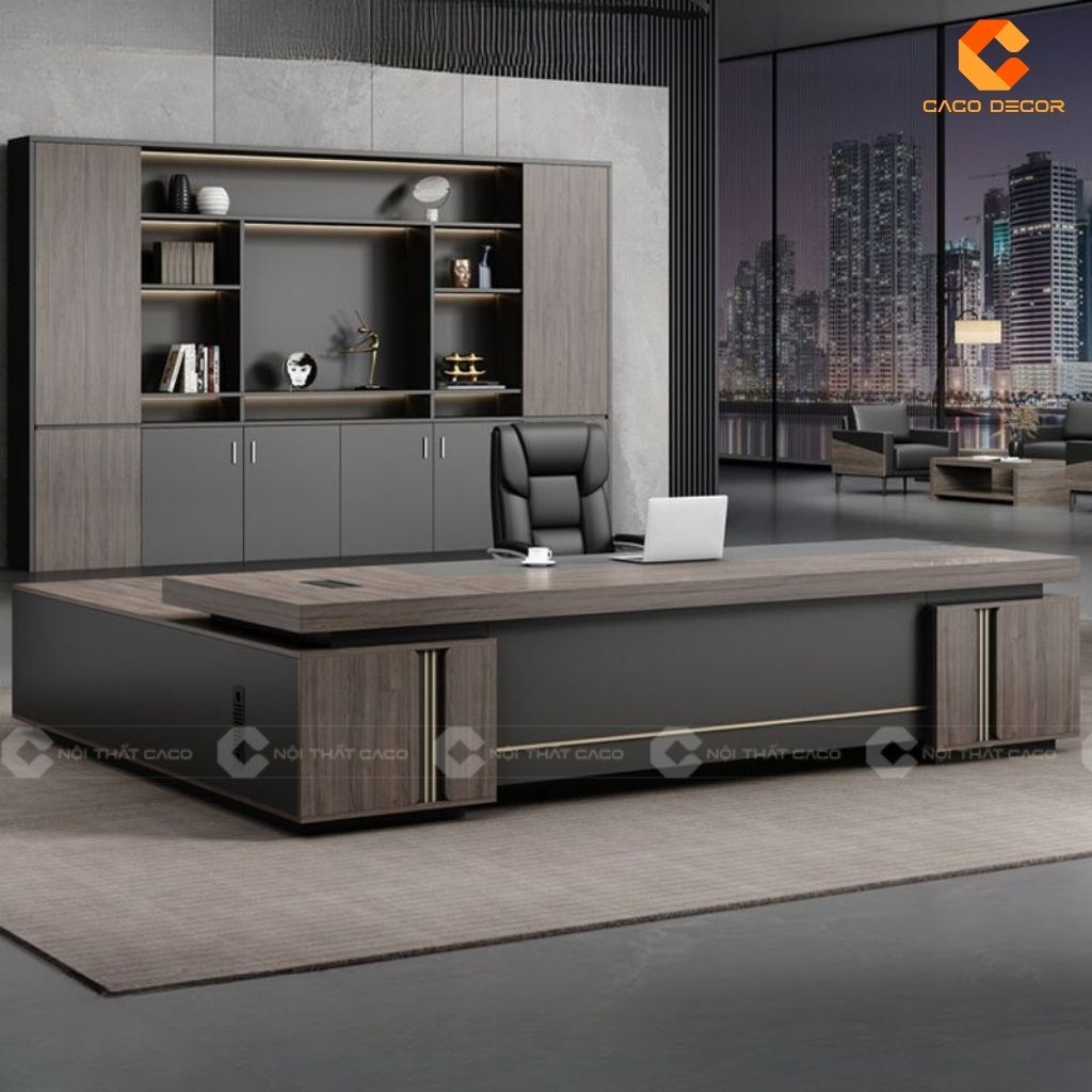 Bàn Làm Việc Giám Đốc BGD029 Uy Nghi, Hiện Đại Và Đầy Bản Lĩnh 2