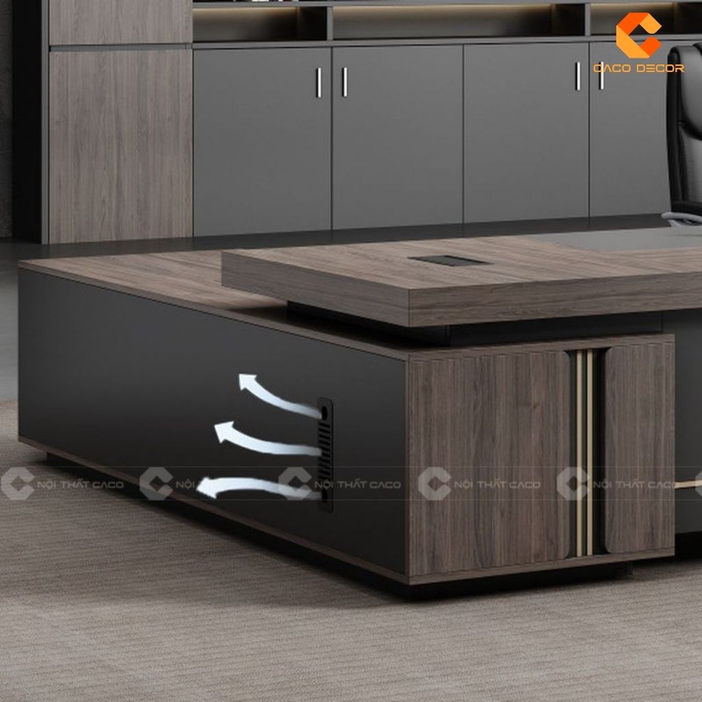 Bàn Làm Việc Giám Đốc BGD029 Uy Nghi, Hiện Đại Và Đầy Bản Lĩnh 6