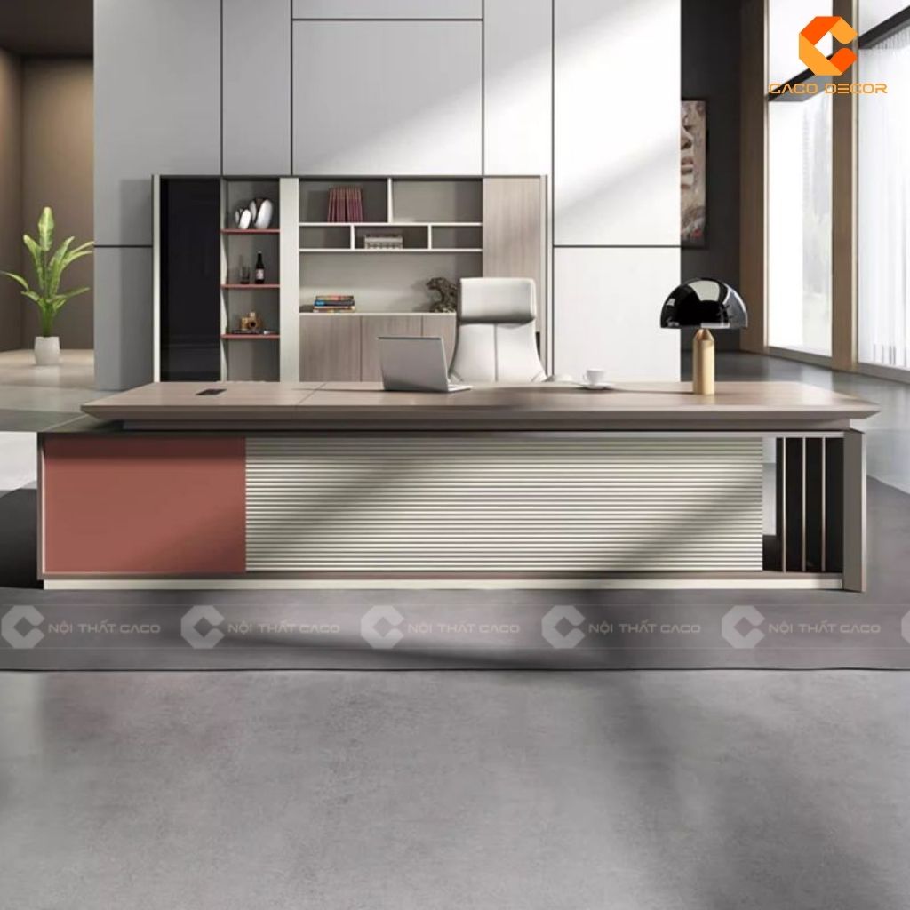 Bàn Làm Việc Giám Đốc BGD030 Phong Cách Lãnh Đạo Hiện Đại & Khác Biệt 3