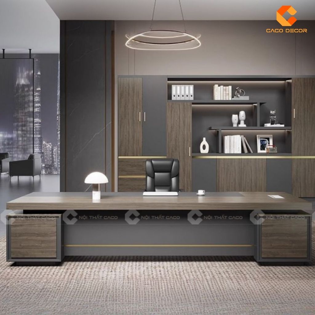 Bàn làm việc giám đốc BGD032 thiết kế tinh tế