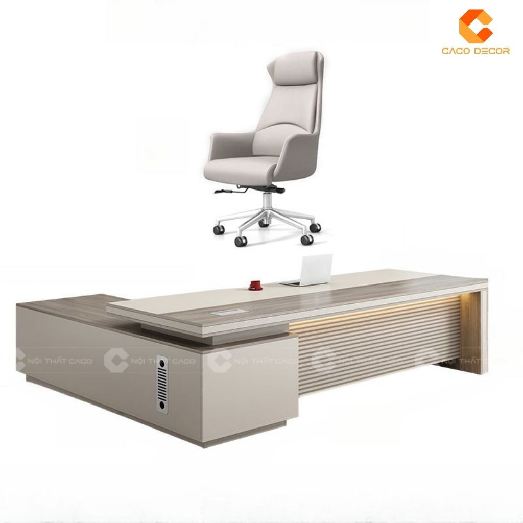 Bàn Làm Việc Giám Đốc BGD033 Tuyệt Phẩm Ánh Sáng, Khơi Nguồn Cảm Hứng Lãnh Đạo 1