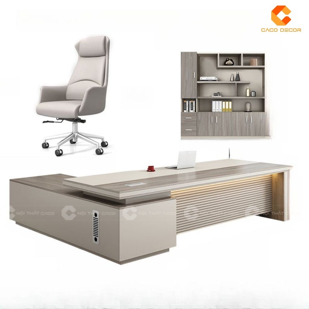 Bàn Làm Việc Giám Đốc BGD033 Tuyệt Phẩm Ánh Sáng, Khơi Nguồn Cảm Hứng Lãnh Đạo 4