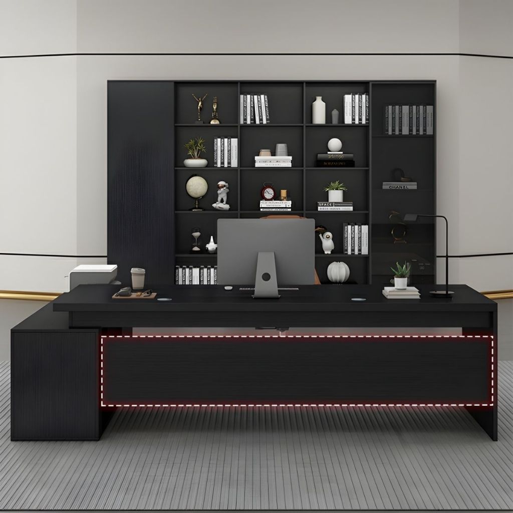 Bàn Làm Việc Giám Đốc BGD035 Đỉnh Cao Thiết Kế Hiện Đại Từ Gỗ Công Nghiệp 5