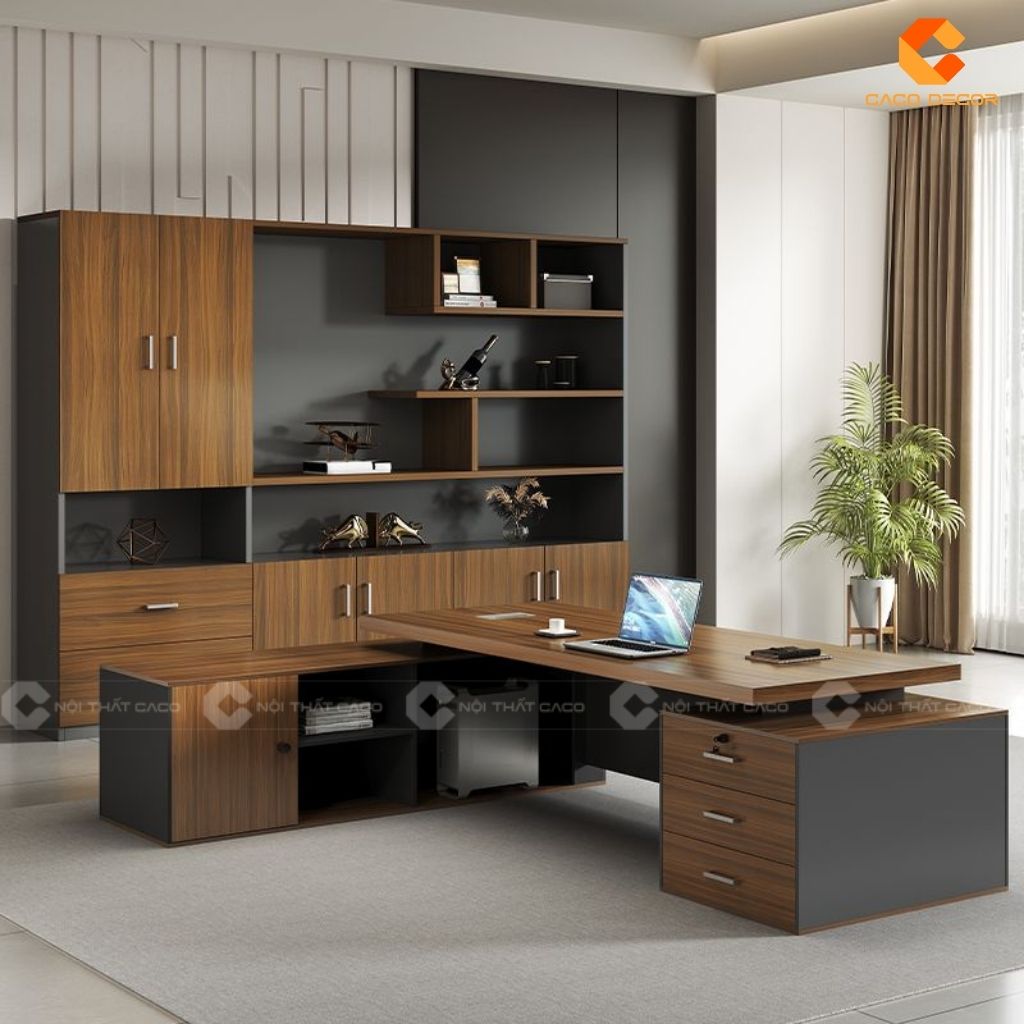 Bàn Làm Việc Giám Đốc BGD036 Sự Giao Thoa Hoàn Hảo Giữa Uy Quyền Và Công Năng 1