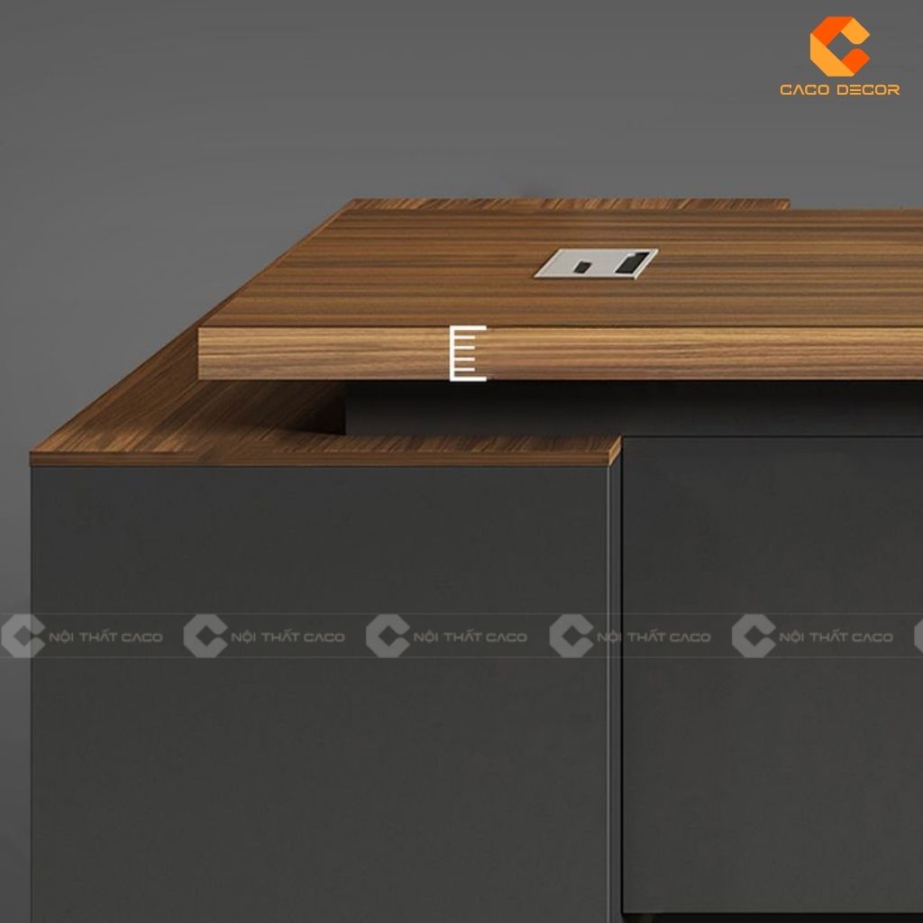 Bàn Làm Việc Giám Đốc BGD036 Sự Giao Thoa Hoàn Hảo Giữa Uy Quyền Và Công Năng 4