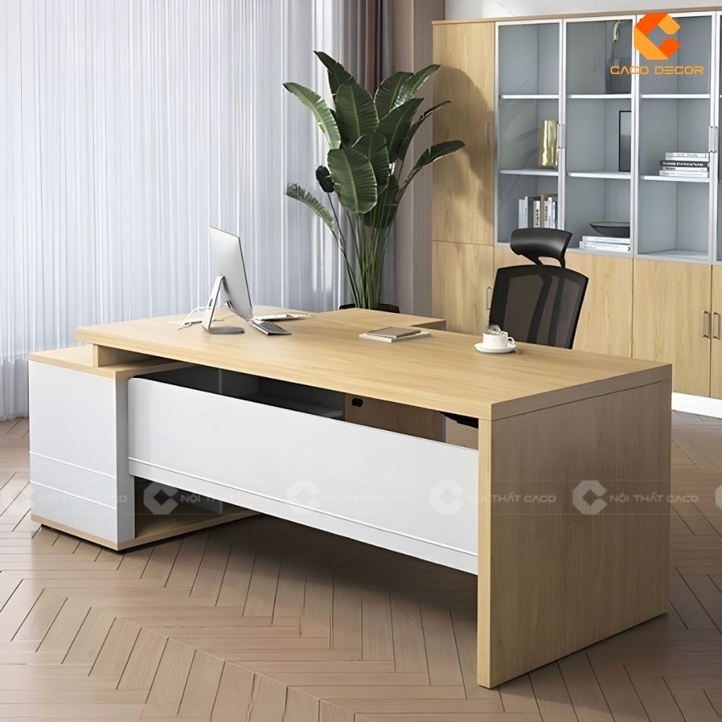 Bàn Làm Việc Giám Đốc BGD037 Vẻ Đẹp Uy Nghi, Khẳng Định Bản Lĩnh Người Đứng Đầu 5