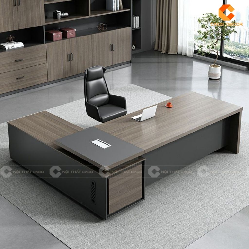 Bàn làm việc giám đốc BGD040 thiết kế chắc chắn
