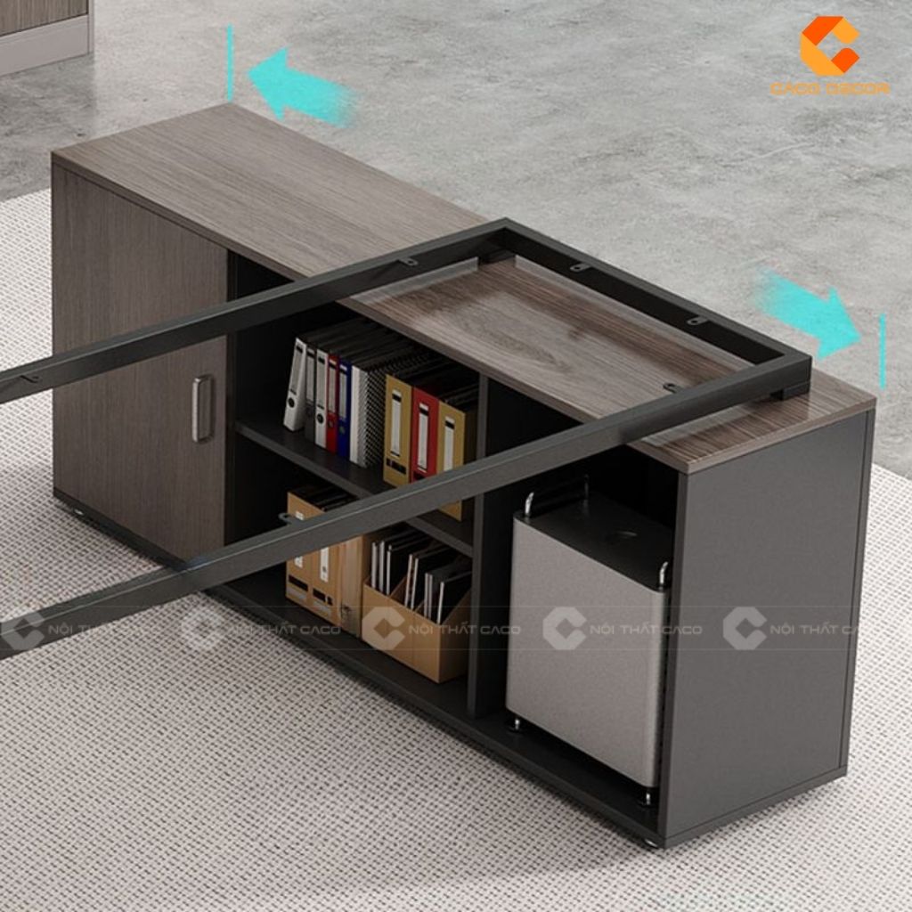 Bàn Làm Việc Giám Đốc BGD042 Sự Phóng Khoáng Và Bền Bỉ Của Phong Cách Industrial 3