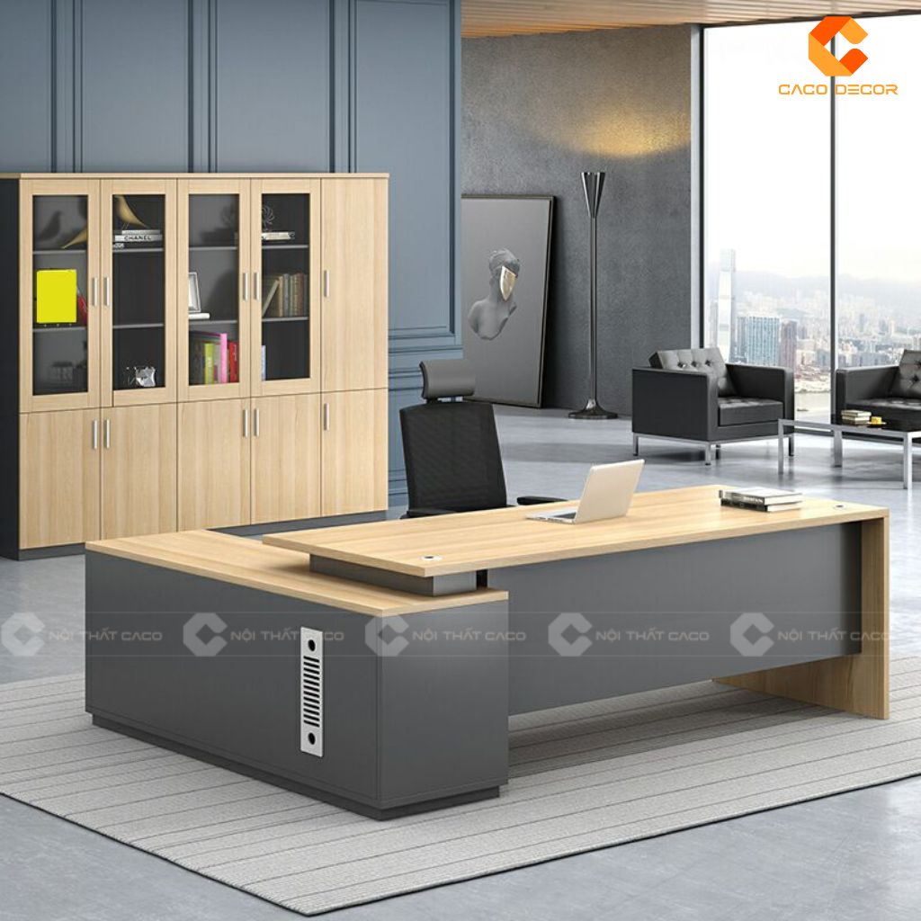 Bàn làm việc giám đốc BGD046 sang trọng