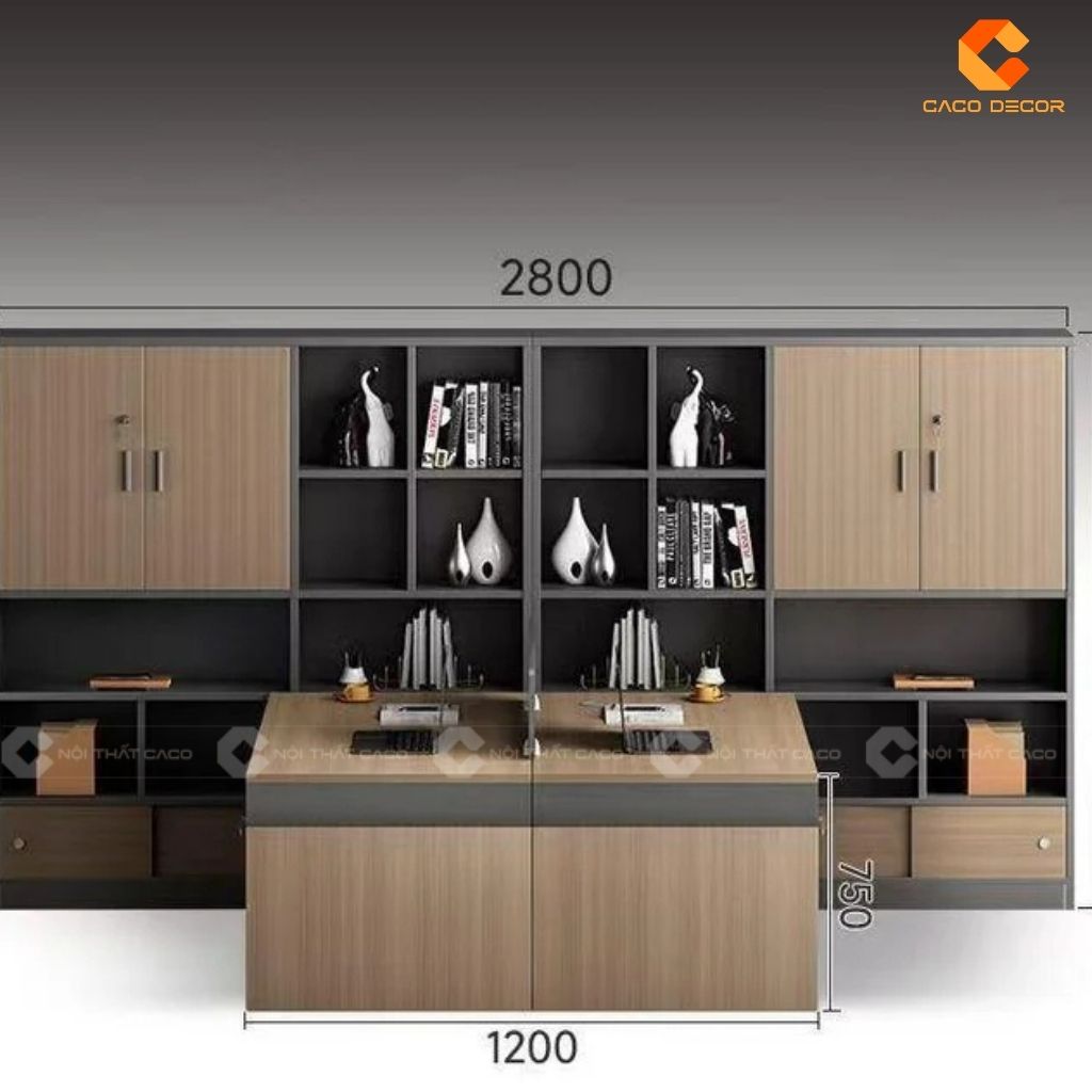 Bàn Làm Việc Nhân Viên BLVNV010 Nâng Tầm Không Gian Làm Việc 2