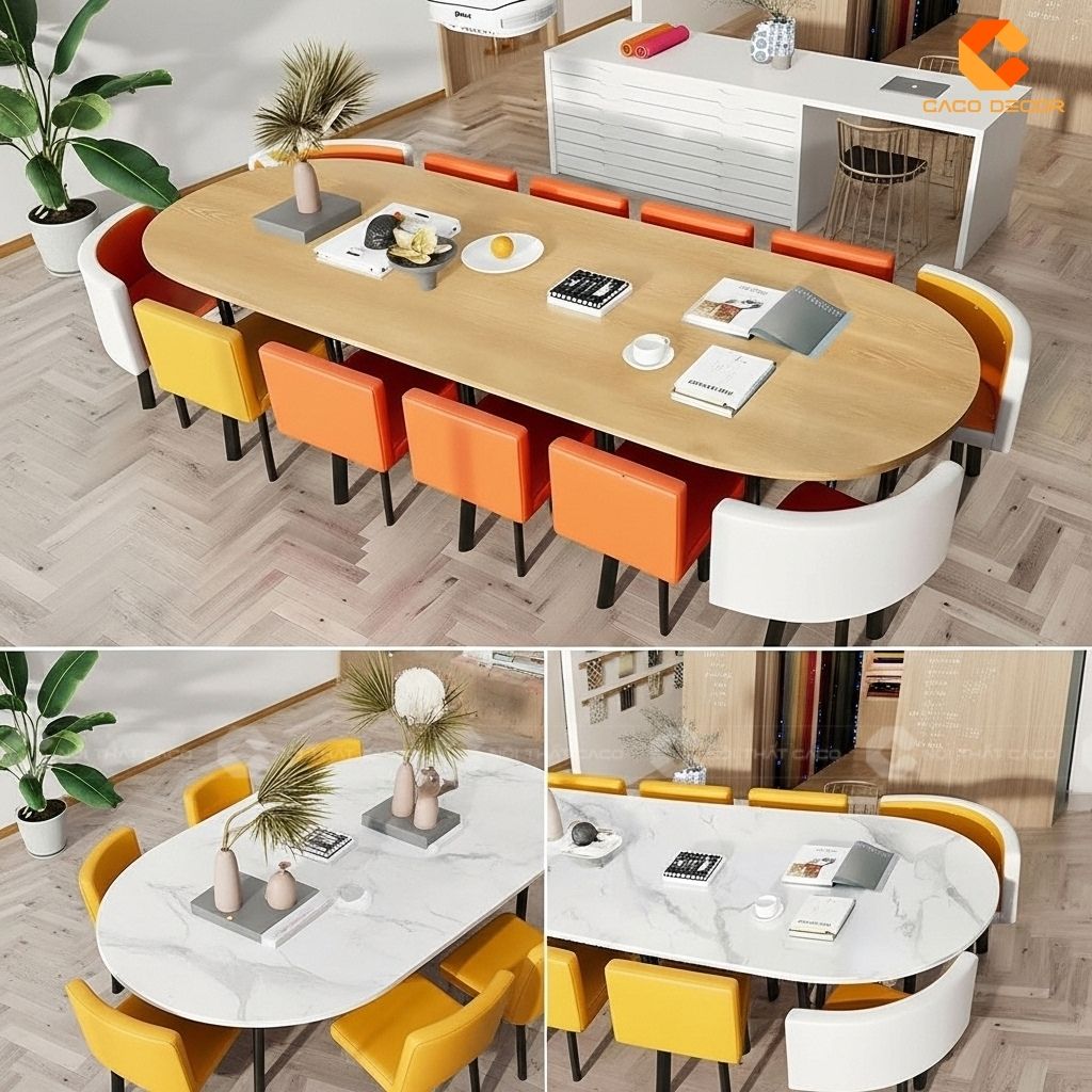 Bàn Phòng Họp BH029 – Điểm Tựa Vững Chắc Cho Những Quyết Định Chiến Lược 2