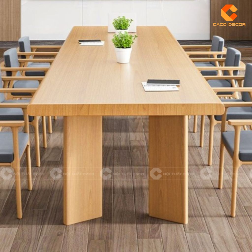 Bàn Phòng Họp Gỗ Tự Nhiên BHTN01 Tuyệt Tác Từ Thiên Nhiên, Khẳng Định Vị Thế Doanh Nghiệp 1