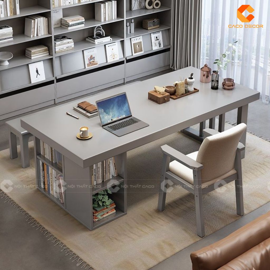 Bàn phòng họp gỗ tự nhiên BHTN012 tối ưu