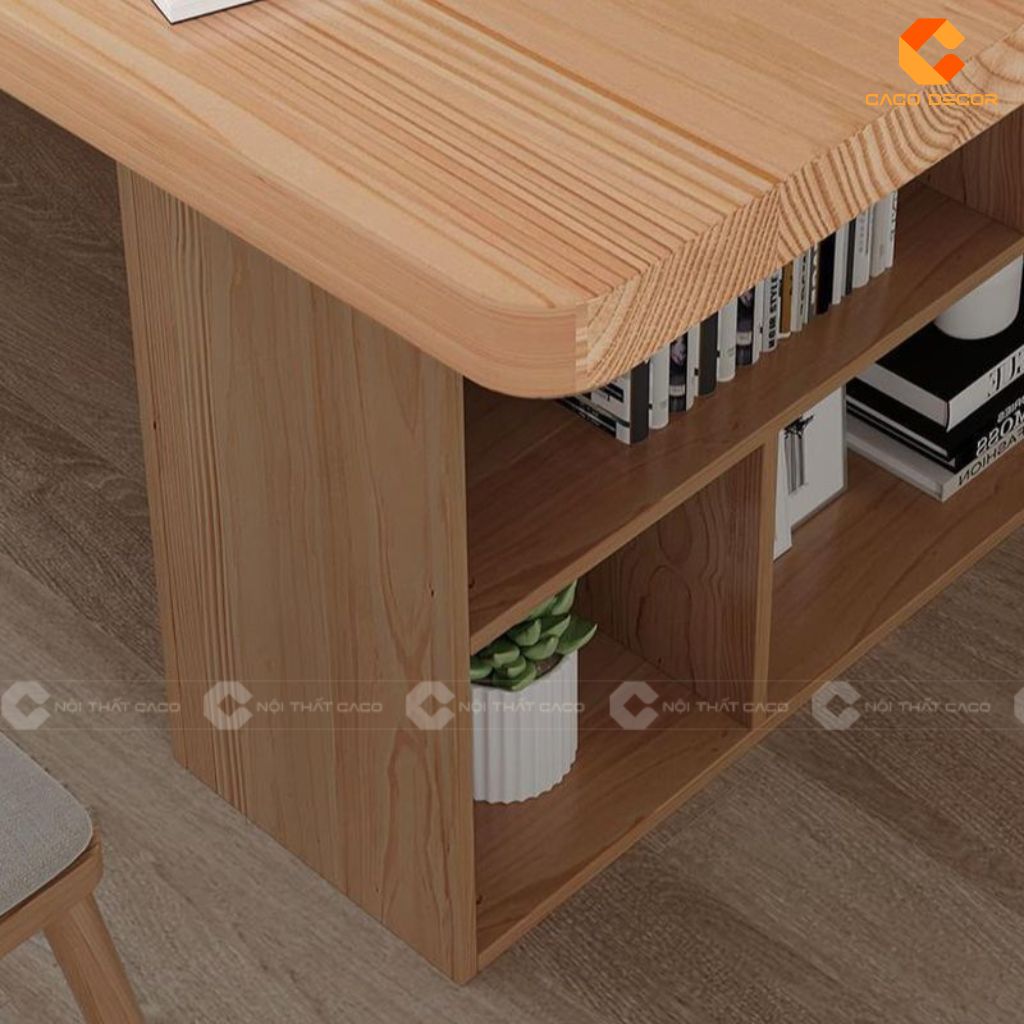 Bàn Phòng Họp Gỗ Tự Nhiên BHTN02 Cảm Hứng Thiên Nhiên, Tiện Ích Vượt Trội 1