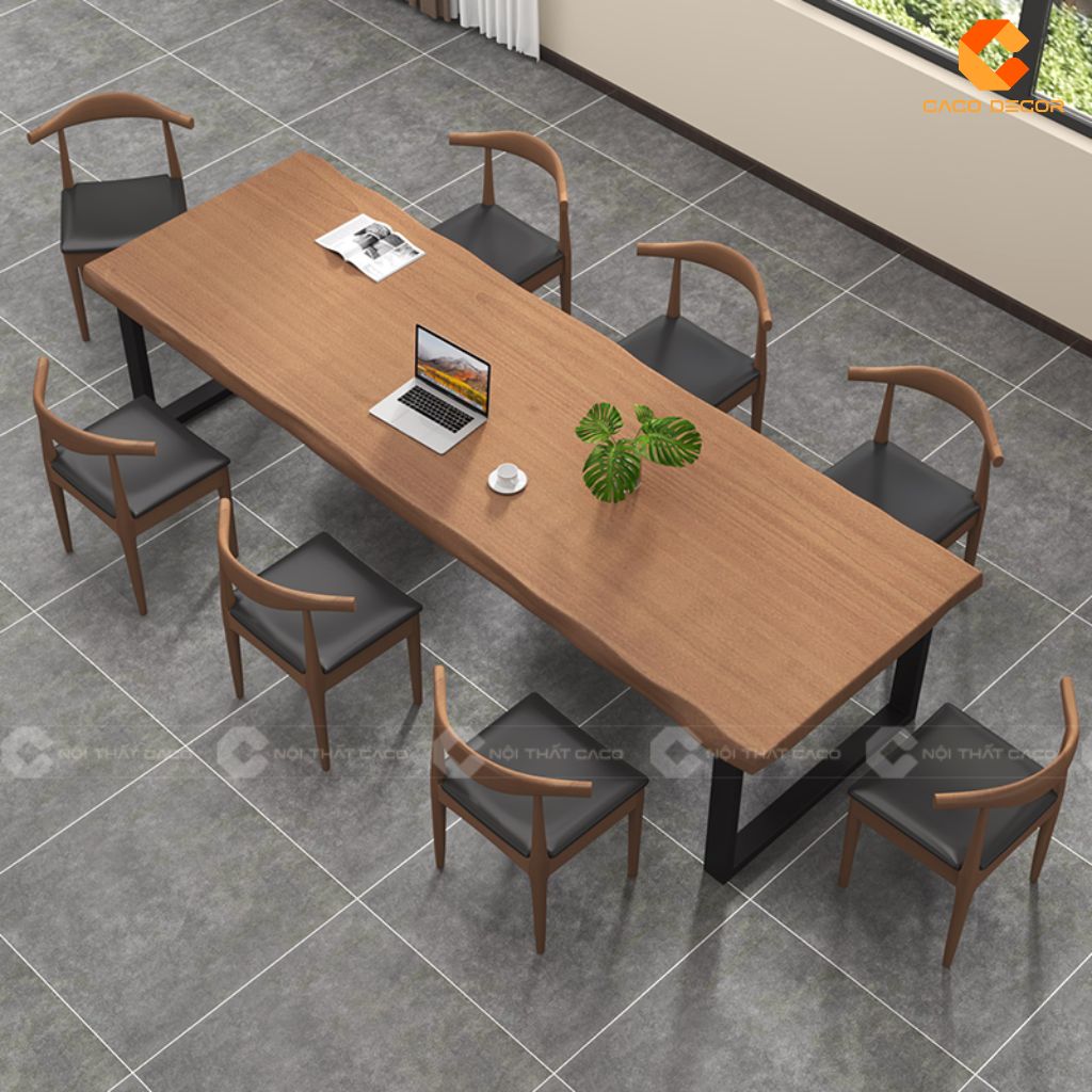 Bàn Phòng Họp Gỗ Tự Nhiên BHTN09 Tuyệt Tác  2