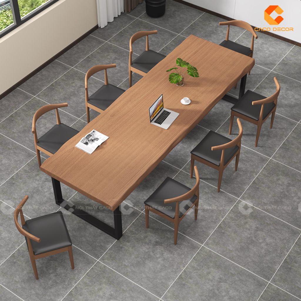 Bàn Phòng Họp Gỗ Tự Nhiên BHTN09 Tuyệt Tác  3