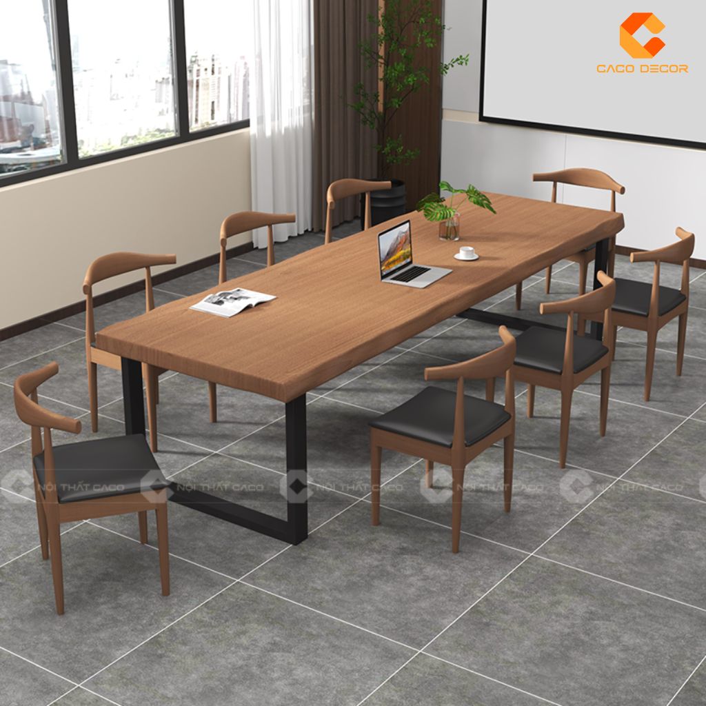 Bàn Phòng Họp Gỗ Tự Nhiên BHTN09 Tuyệt Tác  1