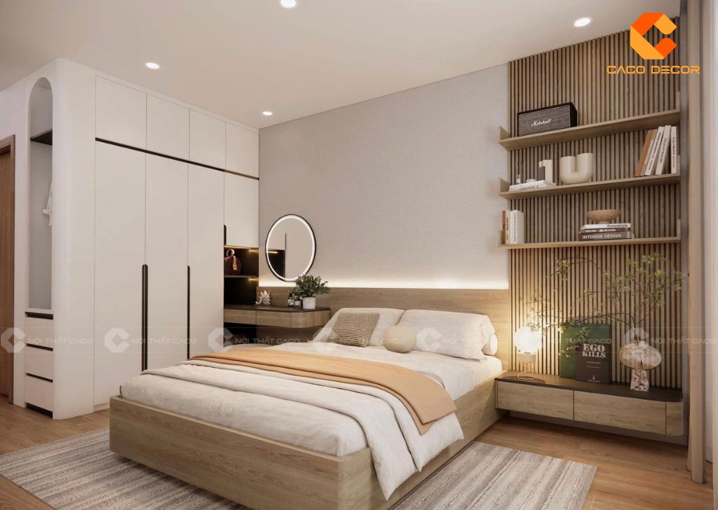 Combo Giường Tủ Gỗ Công Nghiệp Giá Rẻ Tại Nội Thất CaCo 19