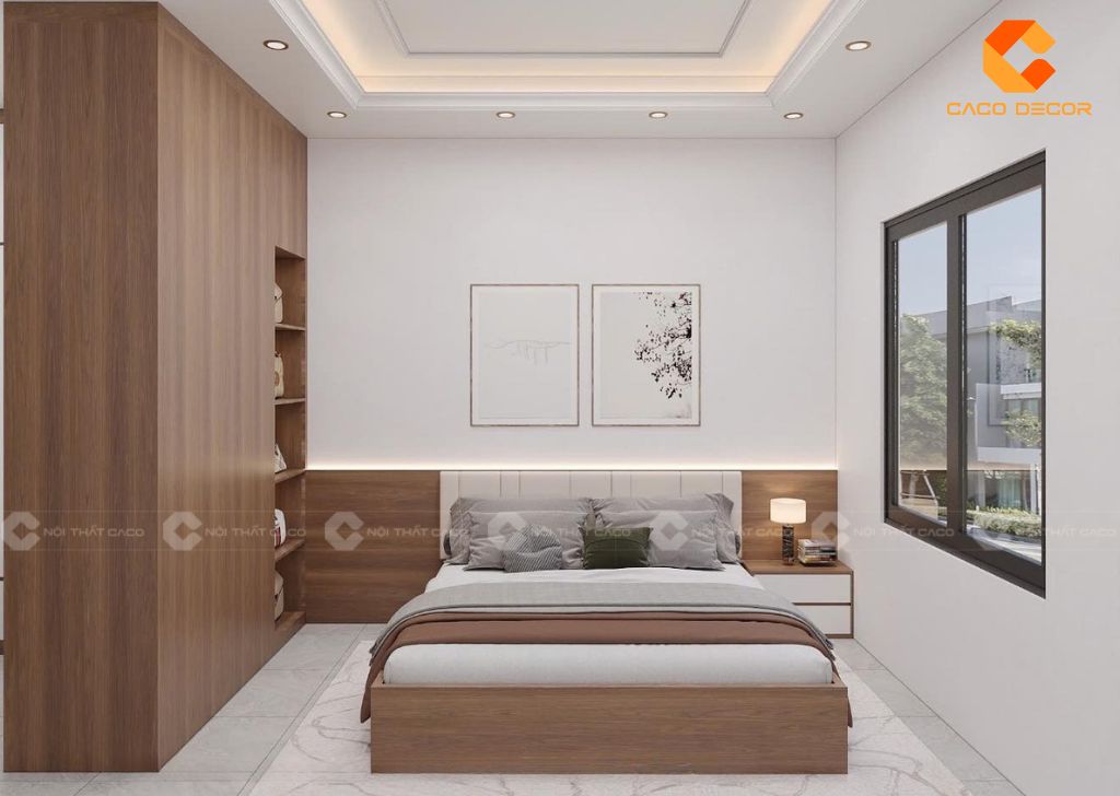 Combo Giường Tủ Gỗ Công Nghiệp Giá Rẻ Tại Nội Thất CaCo 8