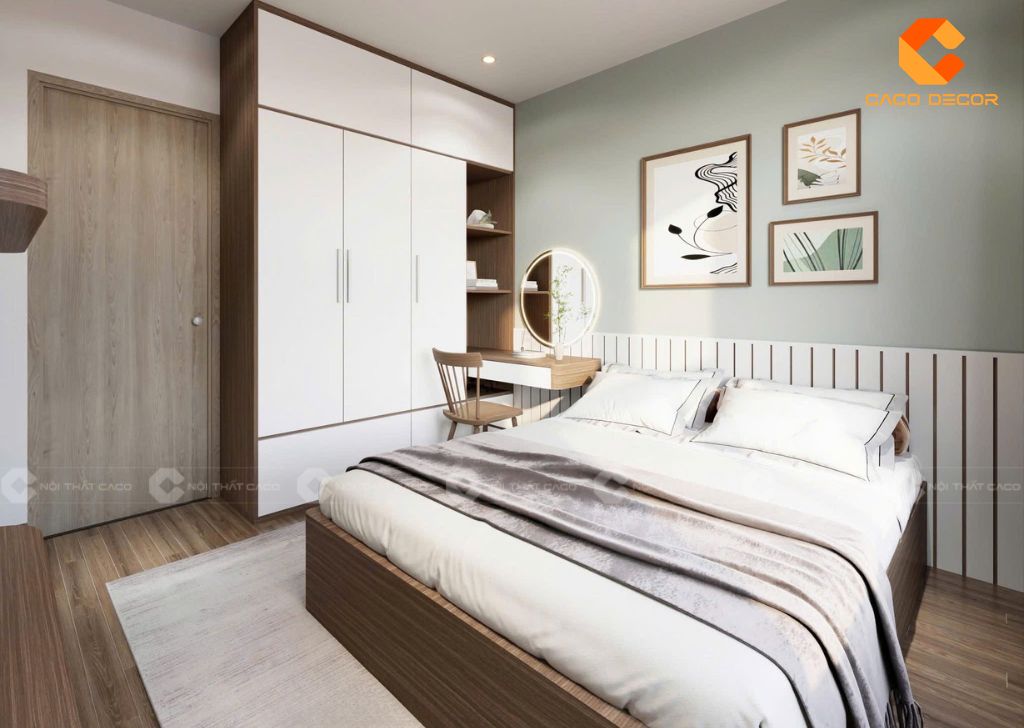 Combo Giường Tủ Gỗ Công Nghiệp Giá Rẻ Tại Nội Thất CaCo 9