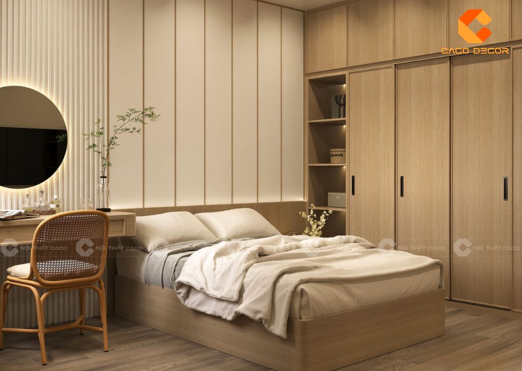 Combo Giường Tủ Gỗ Công Nghiệp Giá Rẻ Tại Nội Thất CaCo 14
