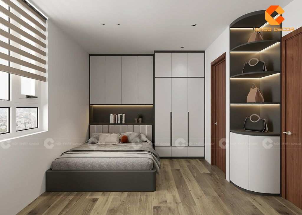 Combo Giường Tủ Gỗ Công Nghiệp Giá Rẻ Tại Nội Thất CaCo 17