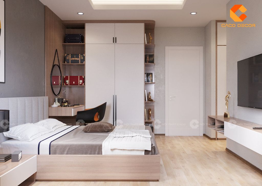 Combo Giường Tủ Gỗ Công Nghiệp Giá Rẻ Tại Nội Thất CaCo 20