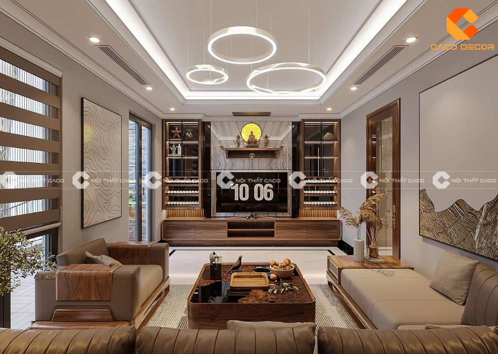 Không gian nội thất căn hộ cao cấp