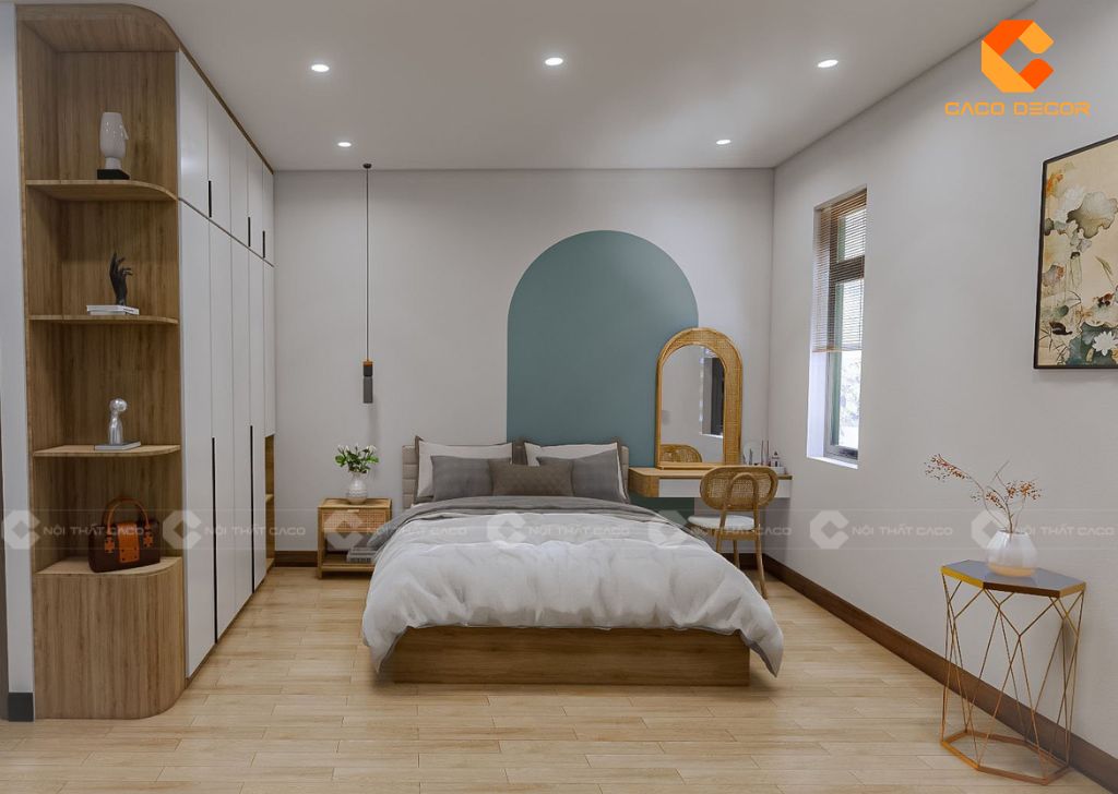 Combo Giường Tủ Gỗ Công Nghiệp Giá Rẻ Tại Nội Thất CaCo 22