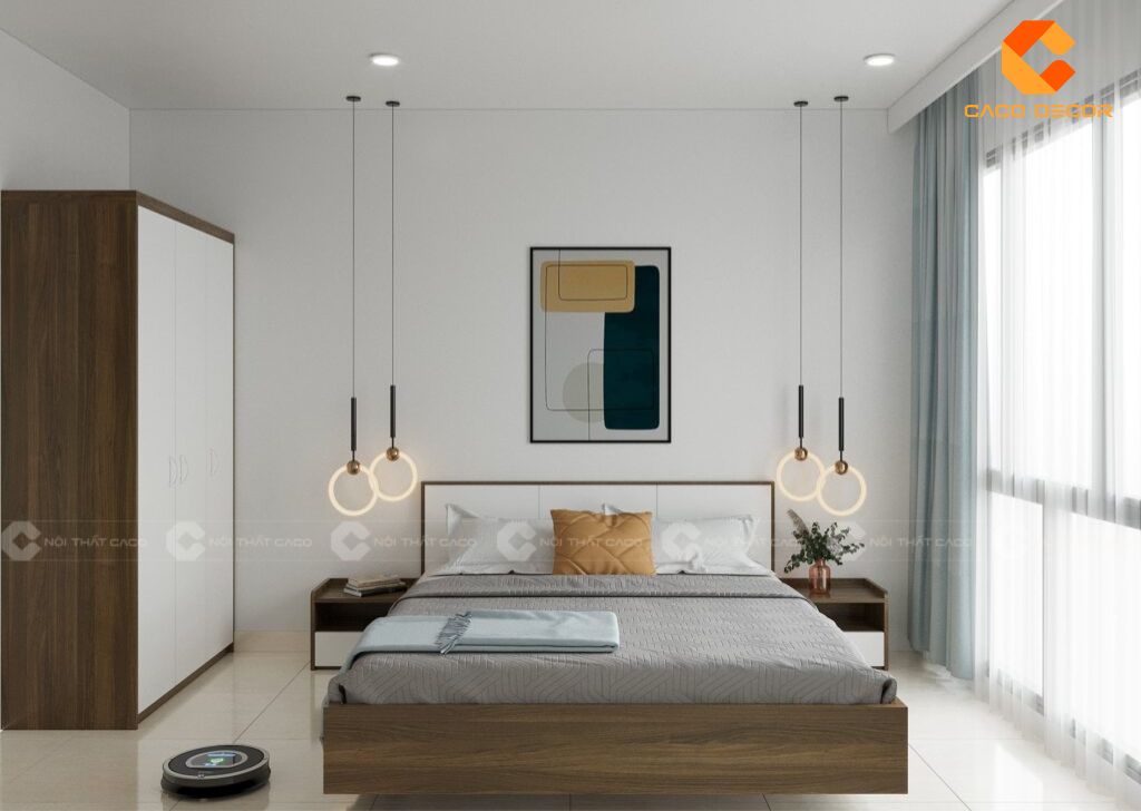 Combo Giường Tủ Gỗ Công Nghiệp Giá Rẻ Tại Nội Thất CaCo 23