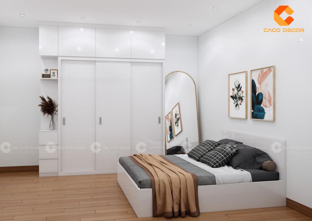Combo Giường Tủ Gỗ Công Nghiệp Giá Rẻ Tại Nội Thất CaCo 24