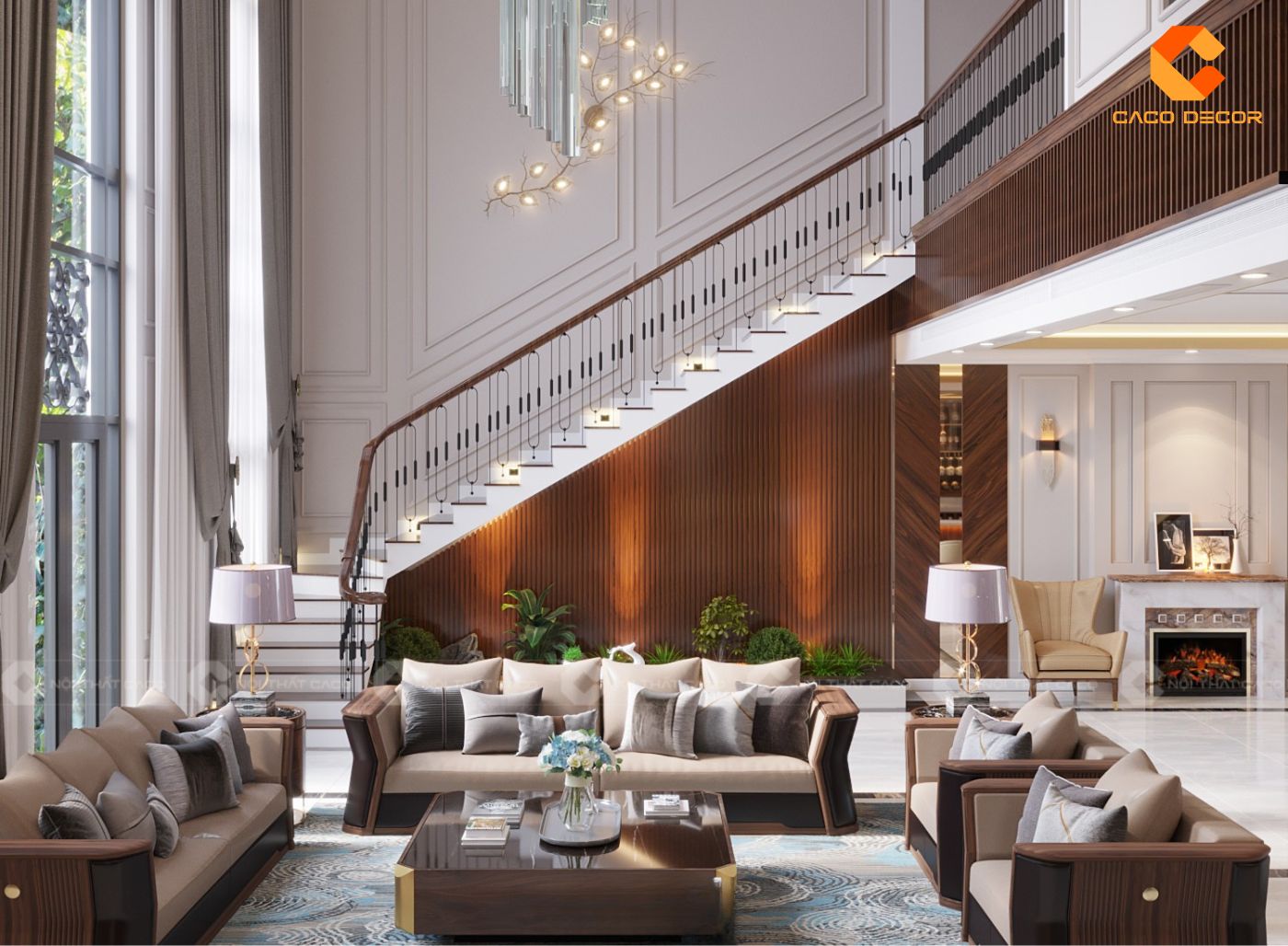 Khám Phá Ý Tưởng Thiết Kế Nội Thất Biệt Thự Sang Trọng 2