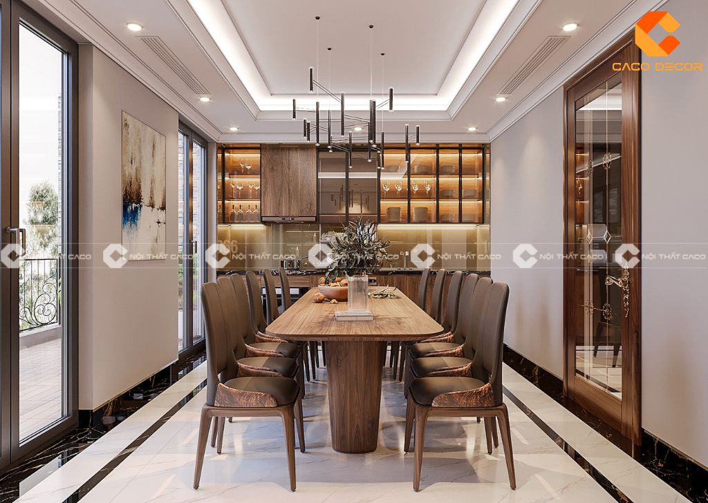 Không gian phòng bếp cho combo nội thất căn hộ