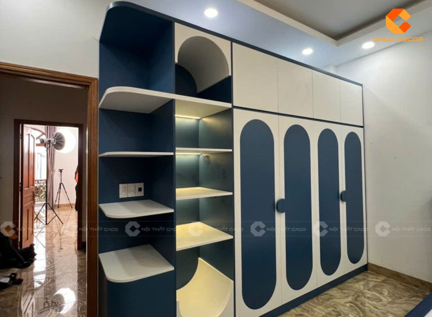 Thi công nội thất phòng trẻ em màu sắc hài hòa dễ ngủ  1