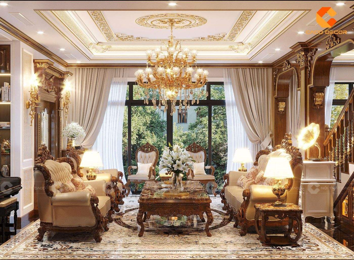 Khám Phá Ý Tưởng Thiết Kế Nội Thất Biệt Thự Sang Trọng 1