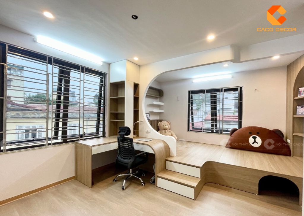 Bàn giao nội thất phòng trẻ em tối ưu cho khách hàng