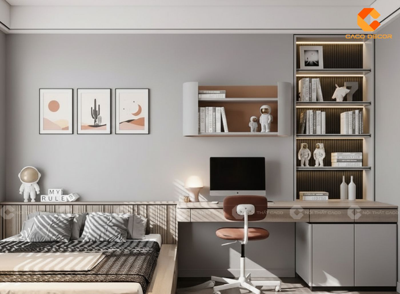 thi công nội thất phòng trẻ em 2