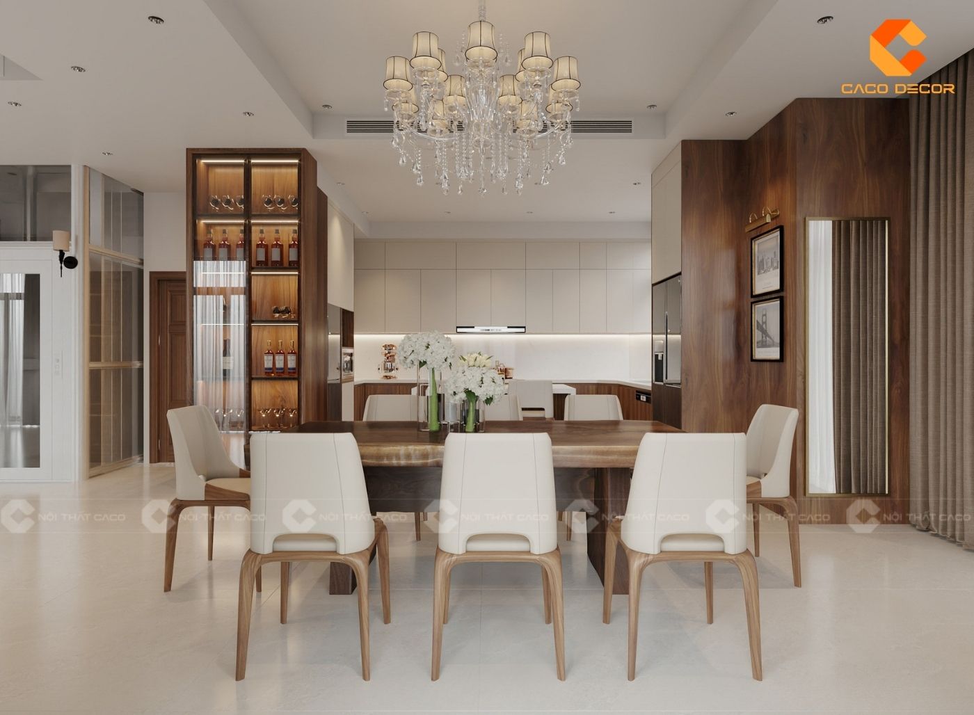 thiêt kế nội thất biệt thự hình 2