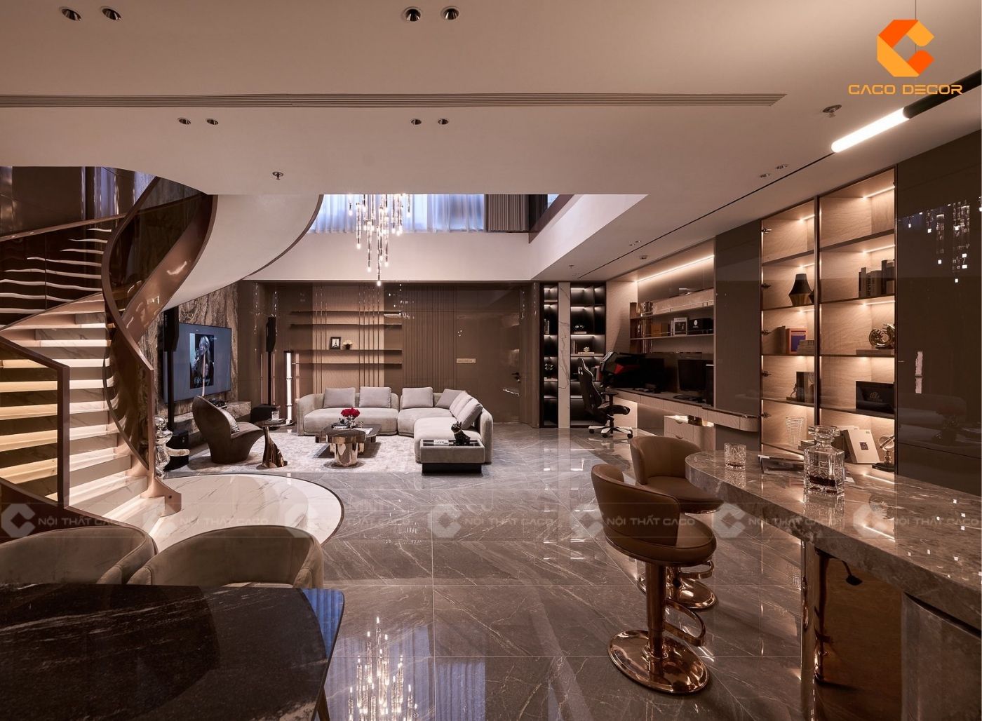 thiêt kế nội thất biệt thự 11