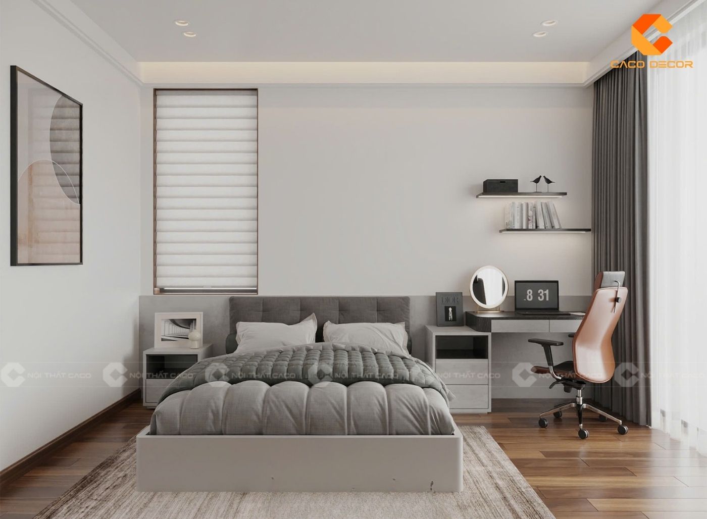 thiêt kế nội thất biệt thự hình 13