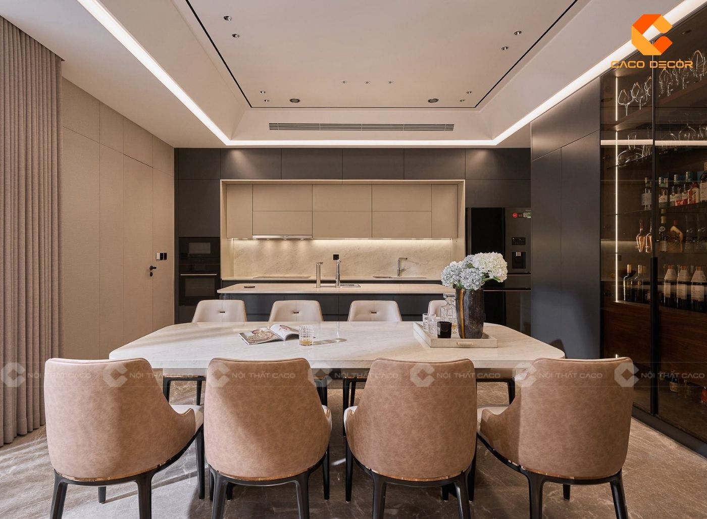 thiêt kế nội thất biệt thự 9