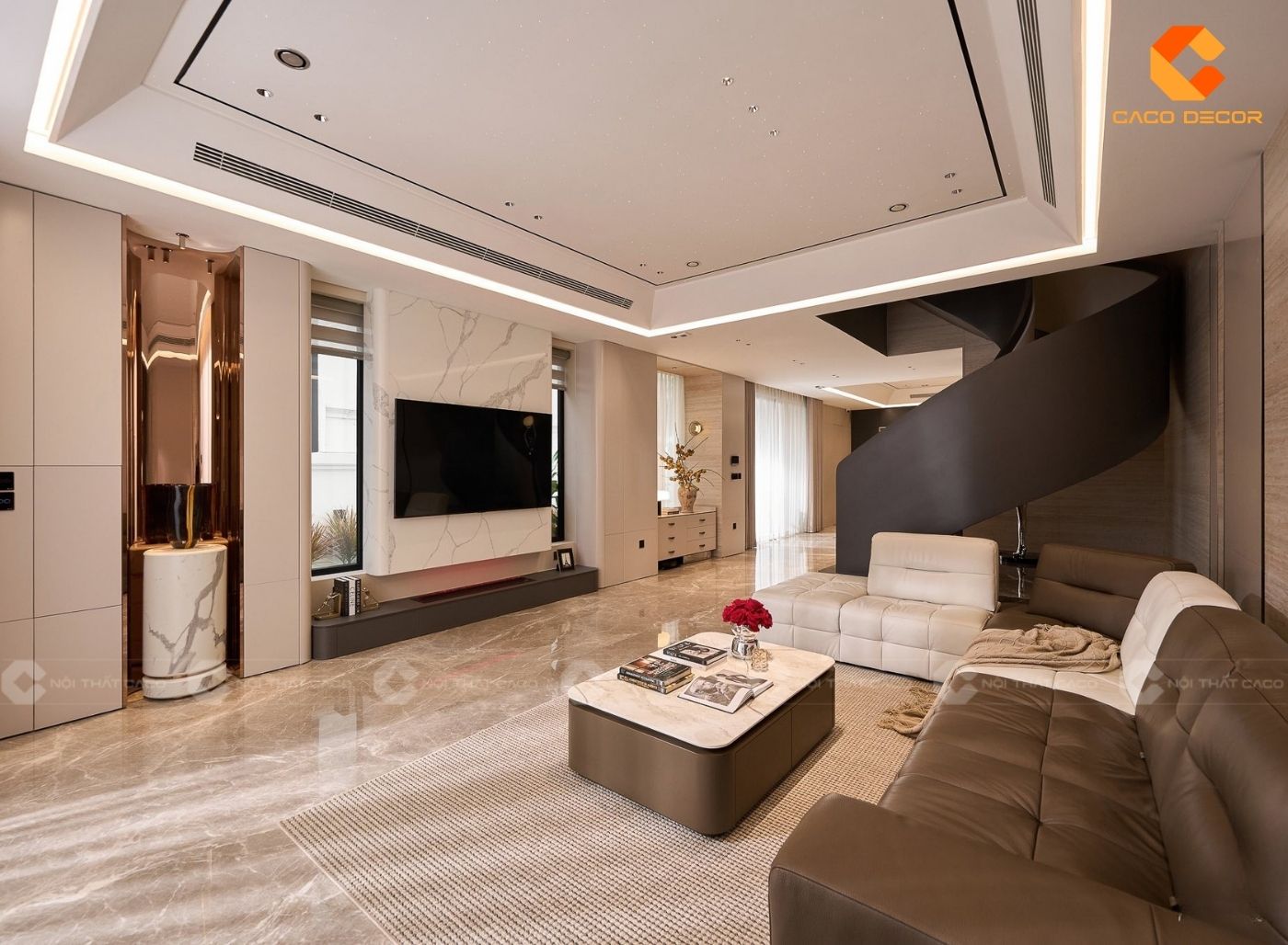 thiêt kế nội thất biệt thự 8