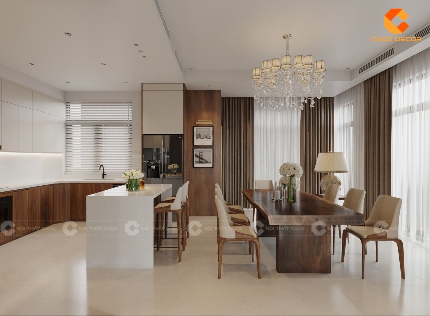 thiêt kế nội thất biệt thự hình 3