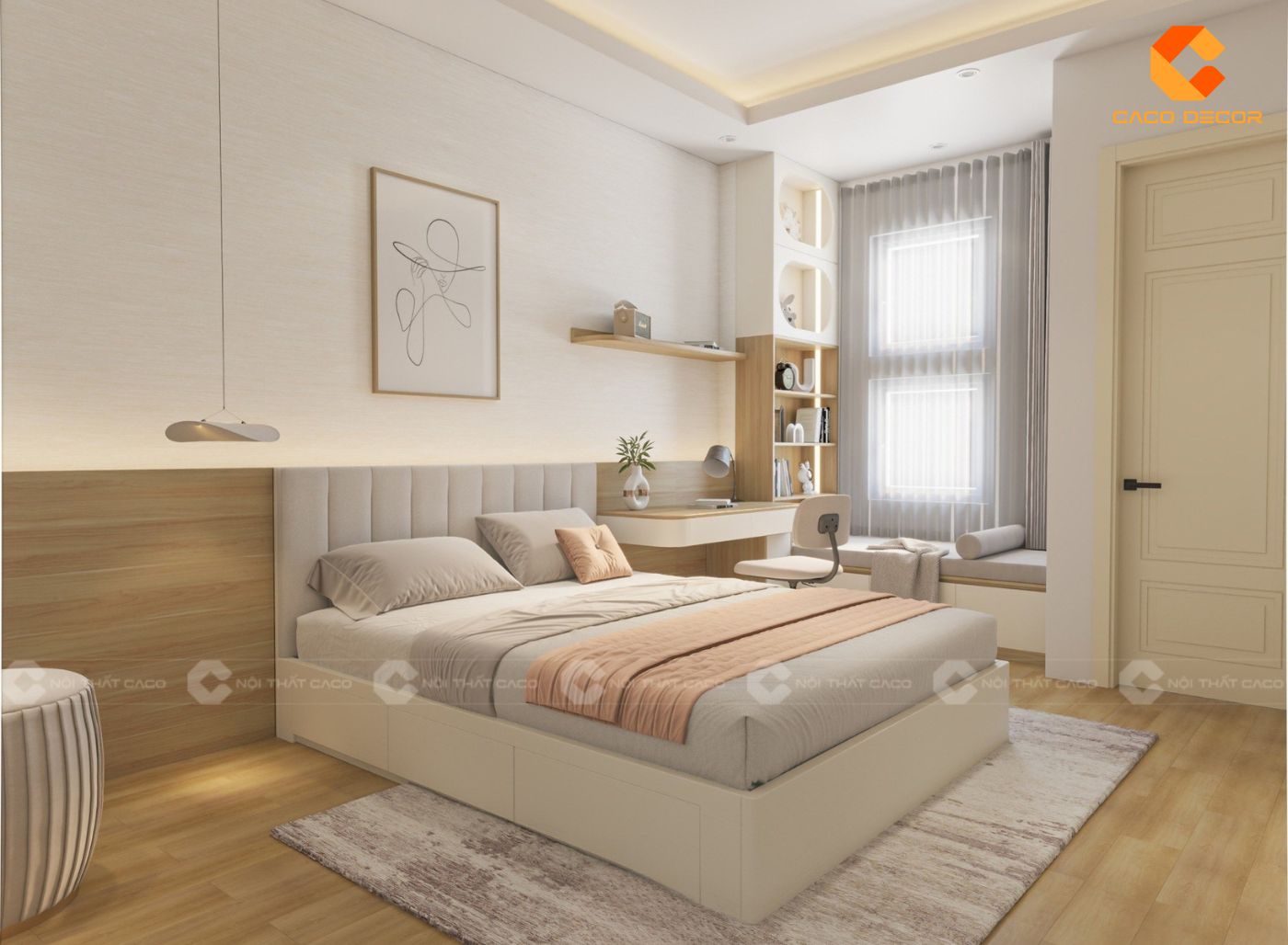 Thiết kế nội thất phòng ngủ trẻ em 13