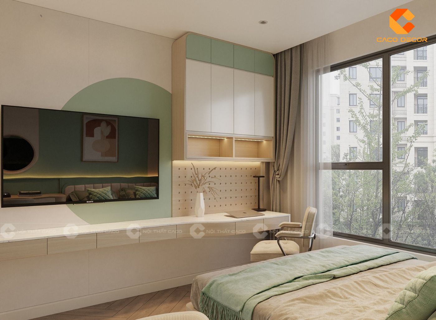 Thiết Kế Nội Thất Phòng Ngủ Trẻ Em Đẹp, An Toàn Báo Giá 2026 Nội Thất CaCo 6
