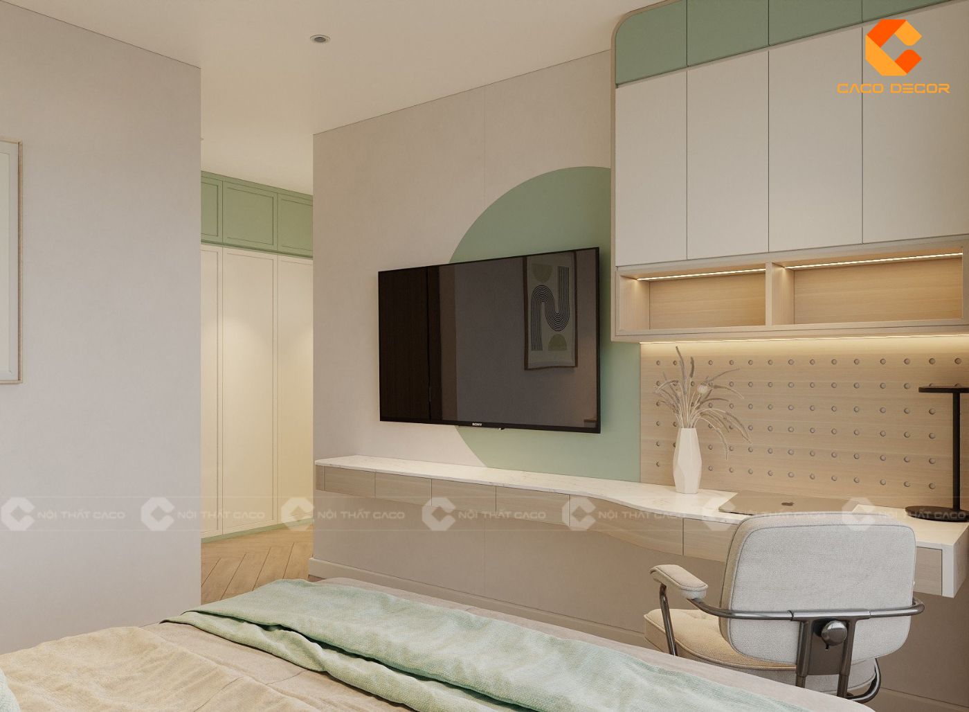 Thiết Kế Nội Thất Phòng Ngủ Trẻ Em Đẹp, An Toàn Báo Giá 2026 Nội Thất CaCo 5