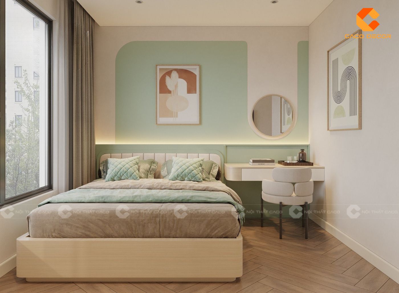 Thiết kế nội thất phòng ngủ trẻ em hình 8